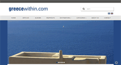 Desktop Screenshot of greecewithin.com